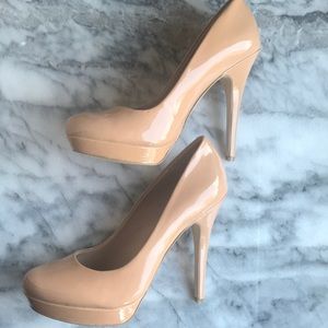 Arturo Chiang Nude Pumps Shoes Heels Size 7